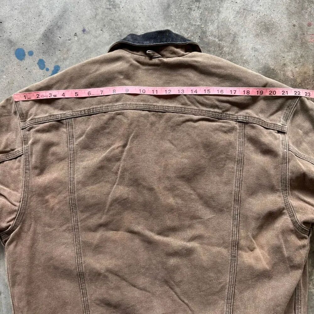 Vintage Carhartt JB0682 Blanket Lined Trucker Jacket Size Medium - Picture 6 of 7